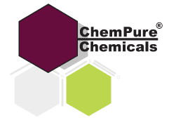 Abstract logo with hexagons and partial text.